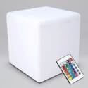 Cubo LED multicolore con telecomando 43 cm