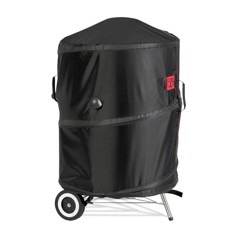 Copertura rotondo per barbecue Ø57 x 72 cm nera