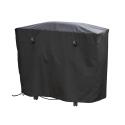 Copertura rettangolare nero per barbecue 102 x 46 x 92 cm