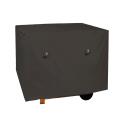 Copertura rettangolare nera per barbecue 110 x 58 x 60 cm