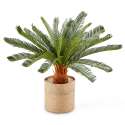 Cycas artificiale in vaso altezza 65 cm