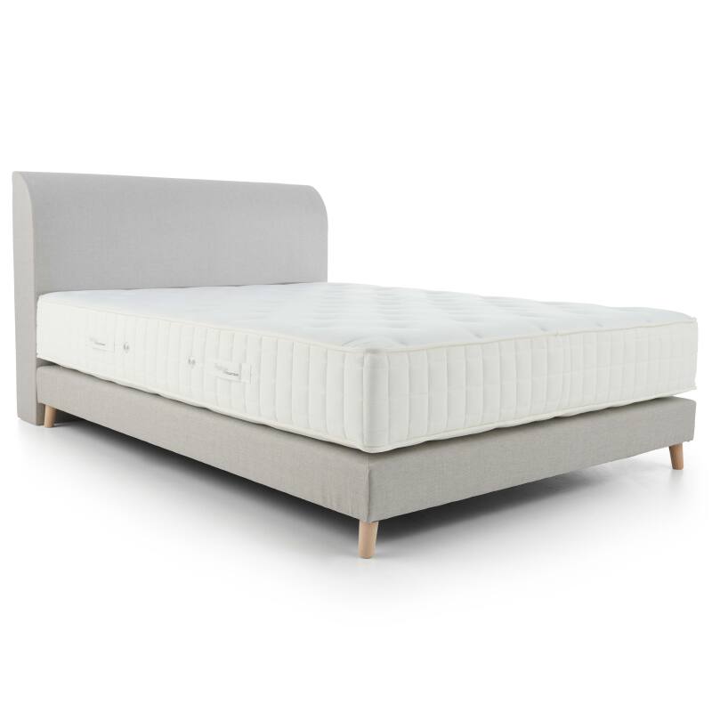 Set di biancheria da letto premium: materasso + rete + testiera Misha