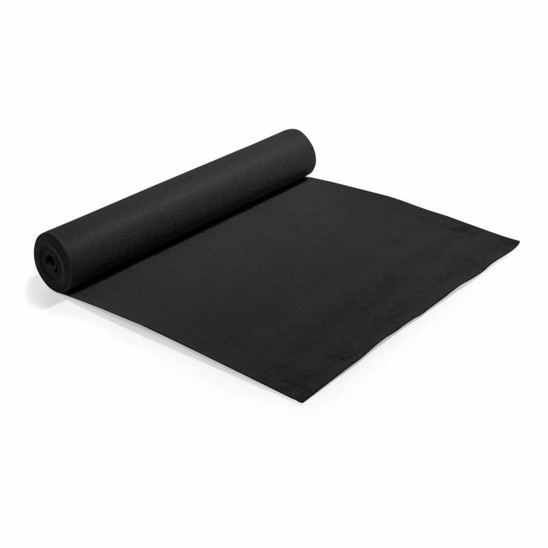 Rotolo di moquette 1x5 m 250 g/m2 - Nero