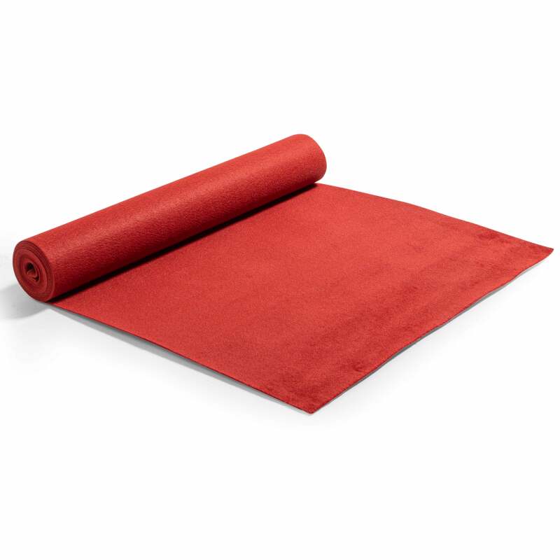 Rotolo di moquette 2x5 mt 250 g/mq - Rosso