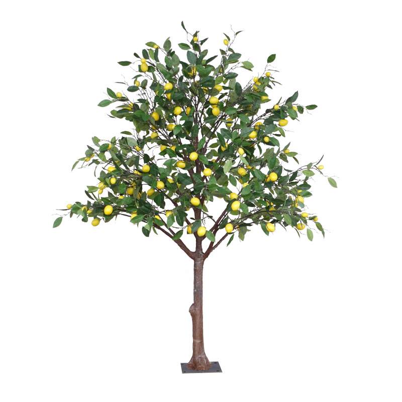 Albero di limone artificiale altezza 200 cm